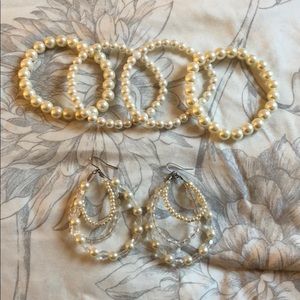 💍Fake pearl costume jewelry